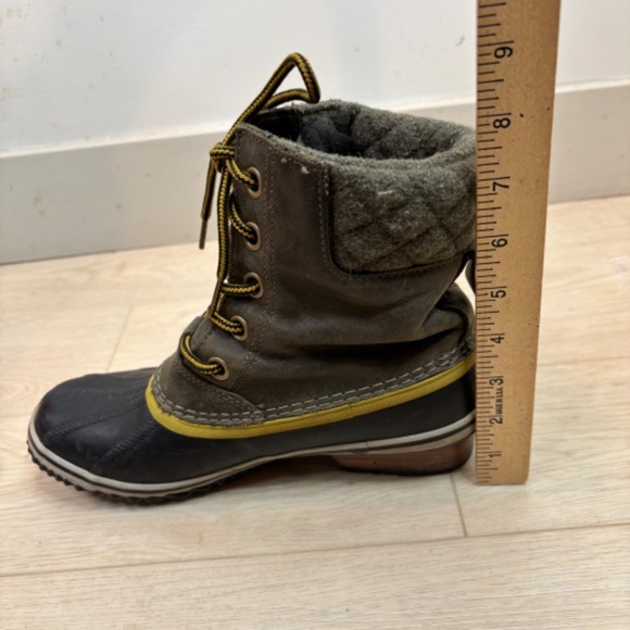 Sorel Slimpack II Lace Up Duck Boot 8 Fisherman Gorpcore Waterproof Snow Rain - Picture 8 of 10